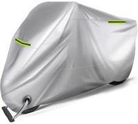 ffLilee Fundas Motos para Honda ST1300 Pan European 2003-2018,Cubierta Motocicleta Motorcycle Cover Cubre Moto Interior Exterior Impermeable UV Protector Accesorios,B-Silver-XXL