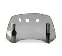 ffLilee Motocicleta Lunas Deflectores Viento para Moto Guzzi V85TT V 85,Parabrisas Delantero Deflector Viento Delantero Parabrisas Pantalla Carenado,Grey-300mm
