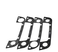 FFOCCO Maneta Portón Exterior Coche para BMW E36 E34 E32 3 5 7 Series 4 Uds. Juego de Juntas de Sellado de Goma para manija de Puerta de Coche Exterior de Coche
