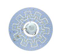 FfOcco Módulo Led de 220v, Panel de Repuesto de luz de Techo Led, 18W, 24W, 30W, 36W, 40W, 50W, módulo Redondo for lámpara de Techo, Ventilador de Techo (Color : 50W Gear)