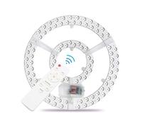 FfOcco Panel LED for lámpara de Techo, módulo LED Regulable de 220V, 96W, Panel de luz LED de Repuesto, módulo Redondo, lámpara for Luces de Ventilador de Techo (Color : 96W Tricolor 1Pcs)