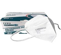 FFP2 - Mascarillas de protección respiratoria premium en un paquete único hermético, 4 capas de protección de las vías respiratorias con CE (NB2841), 10 unidades