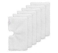 FFsign Paquete de 6 almohadillas de microfibra lavables de repuesto para mopa de vapor Shark Steam Pocket Mopa limpiador de suelos duros S3501 S3550 S3601 S3601D S3801 S3801CO S3901 SE450 S2901 S2902,