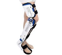 FFTDCYHT Rodillera Inmovilizador Brace Rodilla Tobillo Pie Ortesis Cadera Abducción Ortesis Ajustable Miembro Fijo Ortesis Antes, Exoesqueleto para Caminar