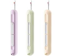 FFWTPY 3 Piezas Enhebrador Automático Aguja Costura Portátil Herramienta Enhebrar Desenhebrador Botón Presión Multifuncional Accesorios Coser