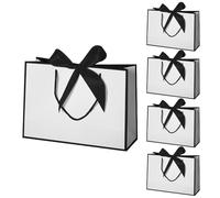 FFWTPY 5 Piezas Bolsas Regalo Creativas on lazo Bolsa Asa Gran Capacidad de Carga Adecuadas para Envolver Regalos(STYLE-2)