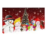 FFWTPY 5D DIY Pintura de Diamantes Noel para Adultos Niños Diamond Painting Kits Completo Bordado de Punto de Cruz Navidad Pintura Diamante para Decoración de la Pared Del Hogar