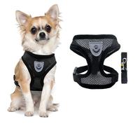 FFWTPY Arnés Chaleco Malla Transpirable Ajustable Pequeños Medianos Perros Cachorros Chihuahua Correa Paseo Seguro Control