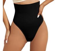 FFWTPY Braga Faja Reductora Mujer Invisible sin Costuras Tanga Alto Control Abdomen Vientre Plano Adelgazante Pantalon Antirozaduras Modeladora Compresion