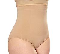 FFWTPY Braga Faja Reductora Mujer Invisible sin Costuras Vientre Plano Adelgazante Pantalon Antirozaduras Bragas Reductoras Abdomen Alta Compresión Control