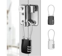 FFWTPY Candado Seguridad Equipaje Cable Acero Combinación Numérica Maleta Viaje Resistente Cerradura Tsa