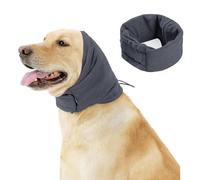 FFWTPY Orejeras para Perros Bufanda para Perros Fundas Relajantes para La Cabeza De Los Perros Otitis Perro Abelia Glycozoo Perros Sombrero Cálido De Invierno para Perro(L)
