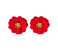 FFWTPY Pendientes de Mujer Flor Pendientes Elemento Retro Elegante Temperamento Stud Pendientes para la Moda Commuter Joyería Regalo para Chicas