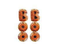 Ffwtpy Pendientes Largos De Cuentas Y Lentejuelas Diseño Artesanal Pendientes Colgantes Para Mujer Joyería Bohemia Accesorios De Moda Pendientes De Fiesta