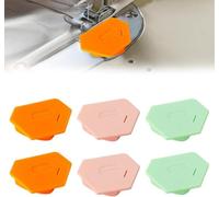 Ffwtpy Set De 6 Guías Magnéticas Para Máquina De Coser Accesorios Para Costura Guía Magnética Fuerte Con Escala Incorporada Herramientas De Costura Piezas Y Accesorios Para Máquinas De Coser(A)