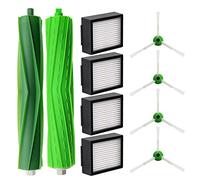 FFYan cepillo de rodillo, cepillo lateral, filtro Hepa Kit de accesorios de repuesto Para aspiradora Irobot Roomba I7 I7+ / I7 Plus E5 E6 E7 Series