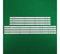 FFYZSMBF 100% nuevo 8 uds/Kit de tiras LED for LG 49LF510V 49UH610A 49LF5100 49UF640 49LF5500 49UF6000 49UH619V NC490DUE-SADP1 GAN01-1255A-P1