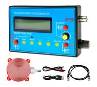 FG-200 DDS Function Generator 1-500kHz USB Ultra Precisión Estabilidad 140 x 80 x 26 mm Generador de frecuencia con Generador de ondas Schumann Generador de Señal Funcional Generador de Señal
