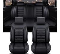 FGAITH Juego completo de fundas de asiento de cuero para Suzuki Grand Vitara 2005-2019, funda de asiento impermeable compatible con bolsa de aire, protector de asiento delantero y trasero, accesorios