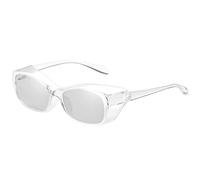 FGAQLUK Gafas Alérgicas Al Polen, Gafas De Sol Polarizadas, Gafas Antivaho De Luz Azul, Protección Tridimensional, Adecuadas For Personas con Ojos Sensibles(Color:Blanco)