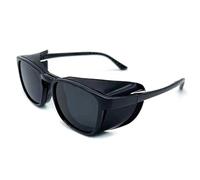 FGAQLUK Gafas Antialérgicas Antipolen For Adultos, Montura Envolvente Completa De Silicona Extendida: Gafas Extraíbles, Gafas Antiluz Azul, Antivaho Y Anti-UV (Color : Polarized)