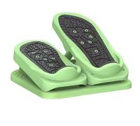 FGAQLUK Mini Stepper for Debajo del Escritorio, Ejercitador De Pedales, Stepper for Sentarse, Pedal Plegable, Stepper Antideslizante, Diseño De Masaje(Green)