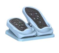 FGAQLUK Mini Stepper for Debajo del Escritorio, Ejercitador De Pedales, Stepper for Sentarse, Pedal Plegable, Stepper Antideslizante, Diseño De Masaje(Azul)