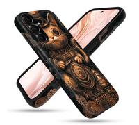 FGDRFGRW Funda diseñada para Samsung Galaxy A13 5G, funda de TPU + PC de 2 capas, funda protectora a prueba de golpes - Steampunk Lucky Cat