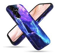 FGDRFGRW Funda diseñada para Samsung Galaxy S23 5G, 2 capas de TPU+PC, funda protectora a prueba de golpes, tigre blanco, pantera negra