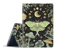 FGDRFGRW Funda para iPad Pro de 13 pulgadas 2025/2024 (8ª/7ª generación, M5/M4), soporte ajustable, función de encendido y apagado automático, cubierta de protección de cuerpo completo - Mooth Moon