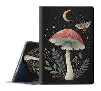 FGDRFGRW Funda para iPad Pro de 13 pulgadas 2025/2024 (8ª/7ª generación, M5/M4), soporte ajustable, función de encendido y apagado automático, cubierta de protección de cuerpo completo - Mushroom Moon