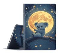 FGDRFGRW Funda para iPad Pro de 13 pulgadas 2025/2024 (8ª/7ª generación, M5/M4), soporte ajustable, función de encendido y apagado automático, cubierta de protección de cuerpo completo - Koala Moon