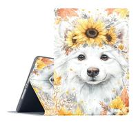 FGDRFGRW Funda para Samsung Galaxy Tab S10 Lite/S10 FE/S9 FE/S9 de 10.9/11 pulgadas (2025/2023), función de encendido y apagado automático, cubierta de protección de cuerpo completo - Shiba Inu