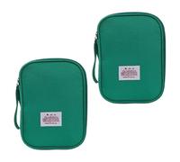 FGDTREE 2 organizadores portátiles de almacenamiento médicos con diseño a prueba de golpes y múltiples bolsillos para gestión de suministros, organizadores de viaje ligeros