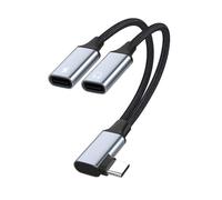 FGDTREE - Adaptadores de sonido USB C con adaptadores de decodificador para mejorar el sonido mientras se carga el procesador USB C
