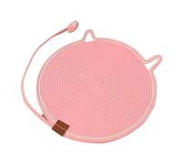 FGDTREE Almohadilla rascadora de doble cara para gatos, redonda