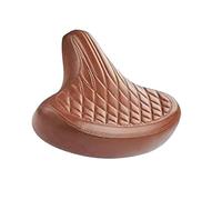 FGDTREE Asiento de ciclismo de cuero resistente pero flexible, perfecto para viajes por la ciudad y paseos por la naturaleza, sillín de bicicleta transpirable de amplia aplicación