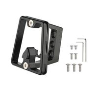 FGDTREE Base de montaje para bicicletas plegables, portabicicletas plegables de aluminio, soporte de montaje frontal, portabicicletas delanteras, portadores adaptadores, soporte de bloque, bloque de