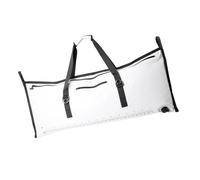 FGDTREE Bolsa de pescado aislada IPX7 con puerto de drenaje y escala de medición, bolsa aislada de PVC de gran capacidad con sello y capa gruesa para pescadores