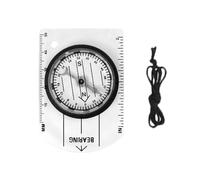 FGDTREE Brújulas de supervivencia con regla de escala, senderismo, barcos, orientación, camping, brújula, regla de mapa, lupa para lectura de mapas, senderismo, navegación