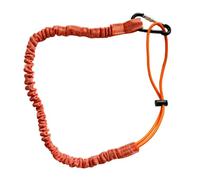 FGDTREE Cuerda de nailon con extremo ajustado con tornillo, cordones de protección contra caídas, cuerda extensible para senderismo