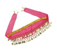 FGDTREE Falda de danza del vientre con lentejuelas brillantes para perro, disfraz de danza del vientre, bufanda de cadera pequeña, ropa de baile, accesorio para mascotas, falda de baile para perros
