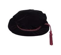 FGDTREE Gorra de doctorado para graduación de doctorado, cómoda de llevar, transpirable, ligera, accesorios de fotos para suministros de fiesta de graduación, B, Talla única