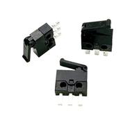 FGDTREE MDS001C - Microinterruptor de 3 pines con trazos de 2 mm de longitud para una activación rápida en dispositivos, microinterruptor de alta sensibilidad