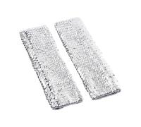 FGDTREE Paquete de 2 fundas de brazo de lentejuelas de alta elasticidad para amantes de fiestas y artistas, festivales, celebraciones, plata, Talla única