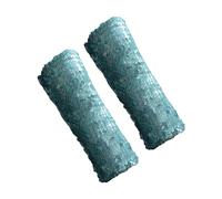 FGDTREE Paquete de 2 fundas de brazo de lentejuelas de alta elasticidad para amantes de fiestas y artistas, festivales, celebraciones, Tianlan, Talla única