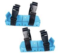 FGDTREE Patines de nieve plegables para adultos y niños con diseño ligero y traje ajustable para esquiar cómodamente patines de nieve