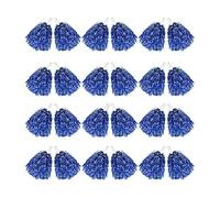 FGDTREE Pompones de animadora de mano con asa para niños y adultos, equipos, deportes, fiestas, bailes, animadoras, animadoras, bola de flores