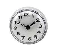 FGDTREE Reloj analógico de tocador de baño con ventosa trasera, reloj de pared de 7,49 cm para pared de ducha y uso diario en el hogar, rutinas de baño