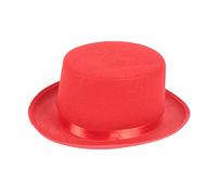 FGDTREE Sombrero de fieltro de color, accesorios de disfraz de mago y caballero, tamaño que se adapta a la mayoría de los sombreros de fieltro para adultos, niños y mujeres, sombreros de fieltro con